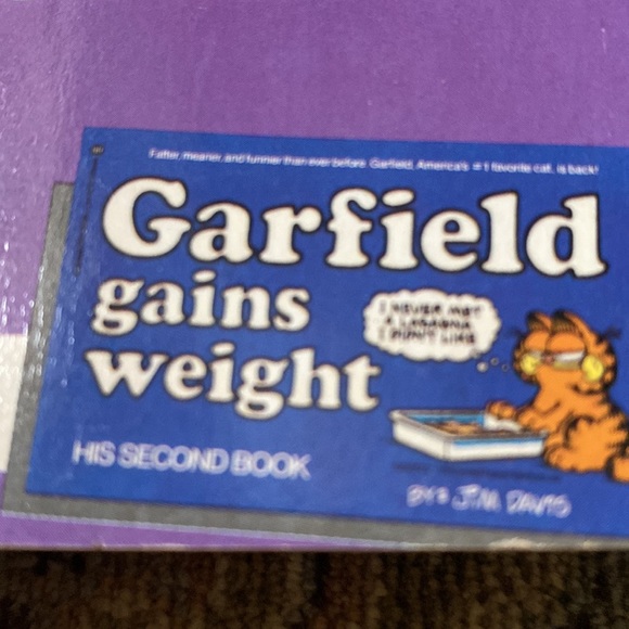 Vintage 1970s, one Garfield fat cat three pack +2 other books - Picture 4 of 7